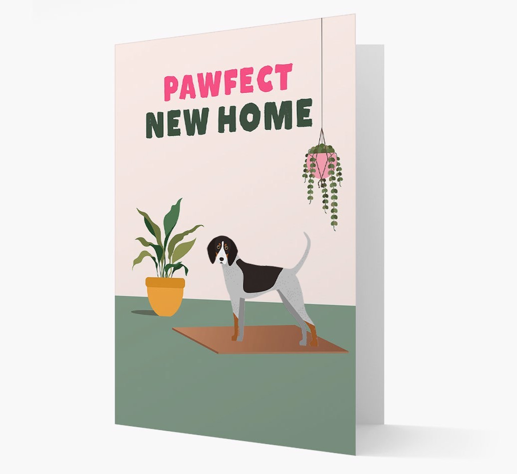 'Pawfect New Home' - Personalised {breedFullName} Card