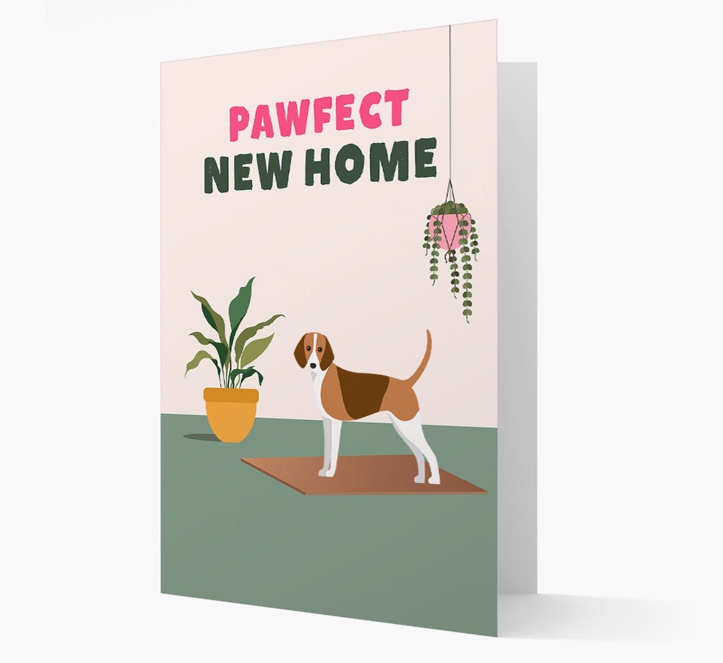 'Pawfect New Home' - Personalised {breedFullName} Card