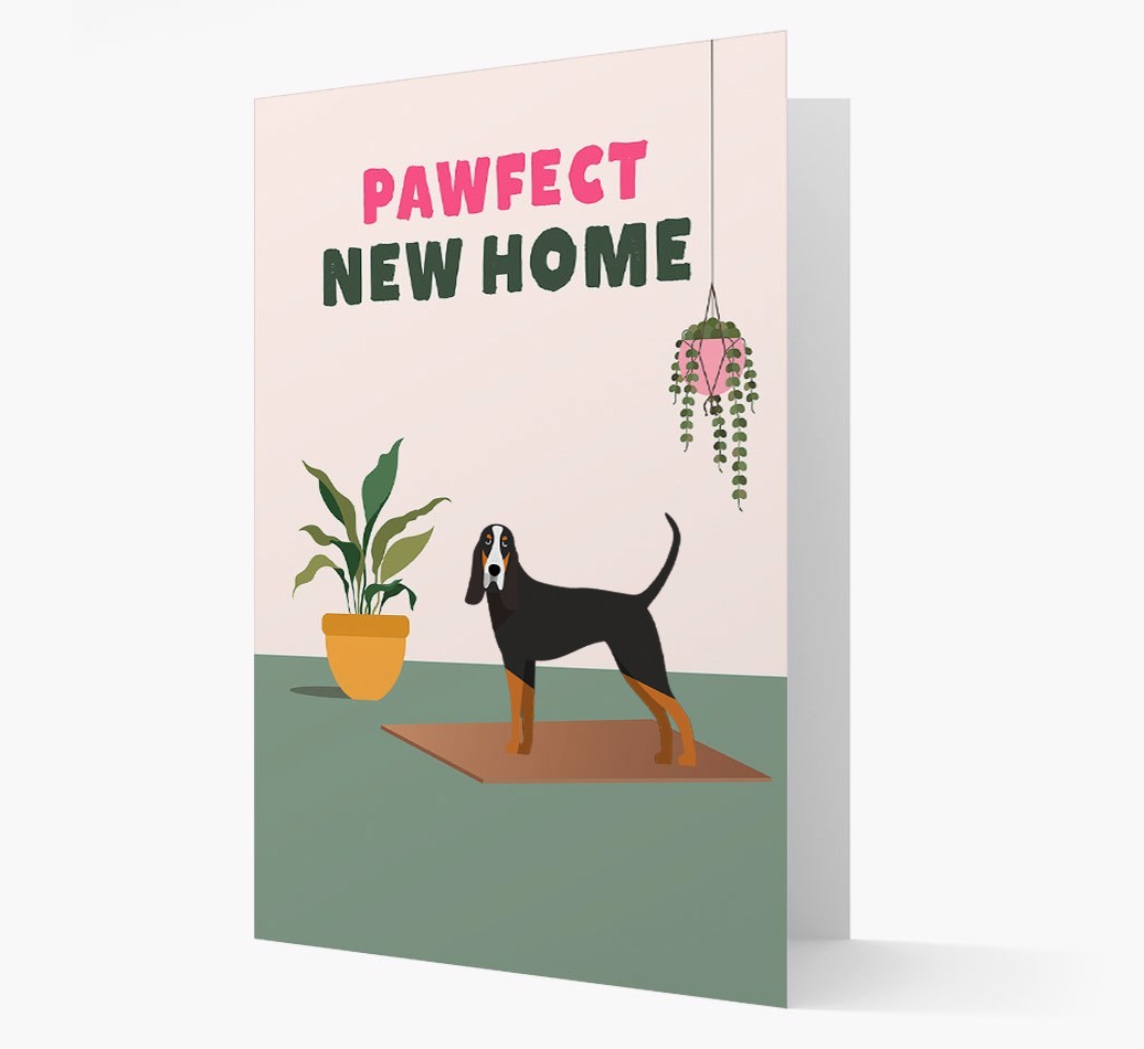 'Pawfect New Home' - Personalised {breedFullName} Card