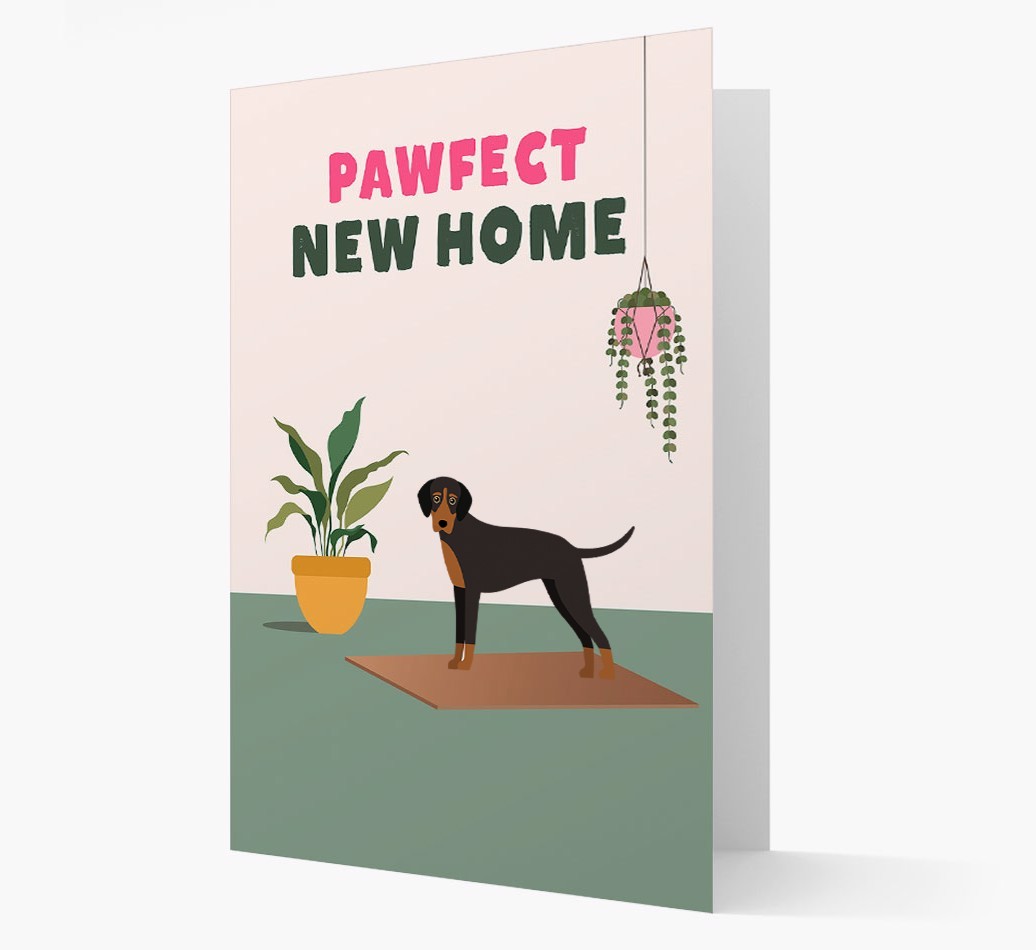 'Pawfect New Home' - Personalised {breedFullName} Card