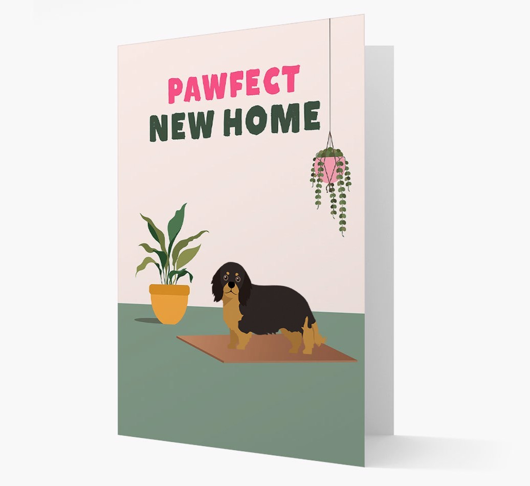 'Pawfect New Home' - Personalised {breedFullName} Card