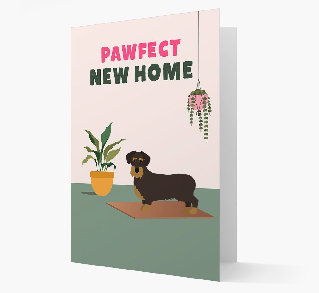 'Pawfect New Home' - Personalised {breedFullName} Card
