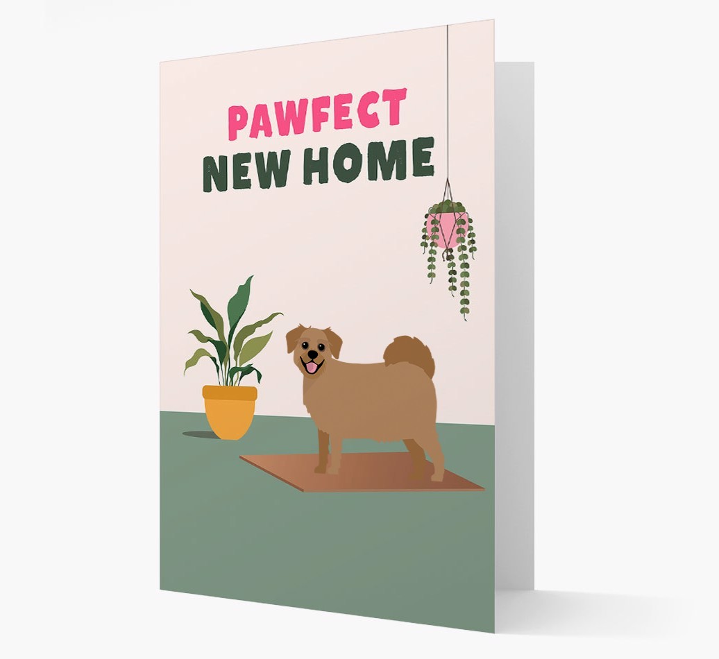 'Pawfect New Home' - Personalised {breedFullName} Card
