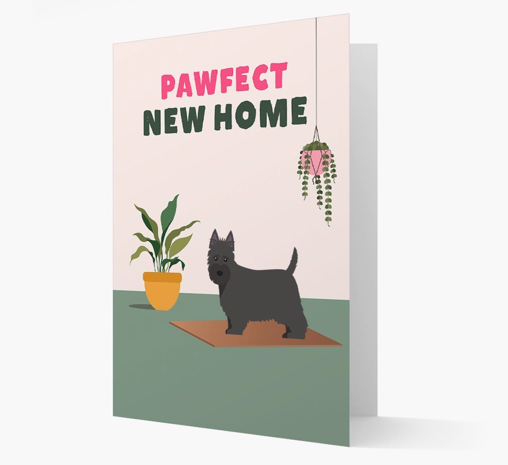 'Pawfect New Home' - Personalized {breedFullName} Card