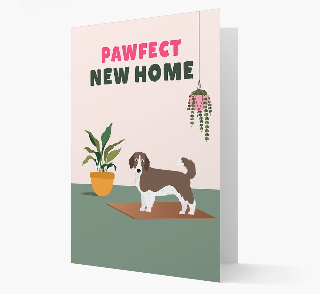 'Pawfect New Home' - Personalised {breedFullName} Card