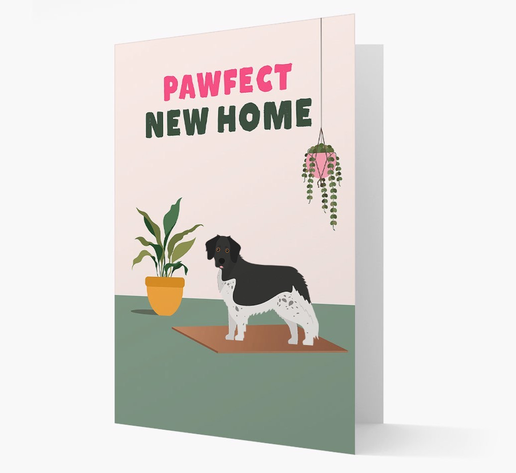 'Pawfect New Home' - Personalised {breedFullName} Card