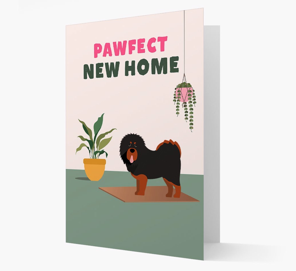 'Pawfect New Home' - Personalised {breedFullName} Card