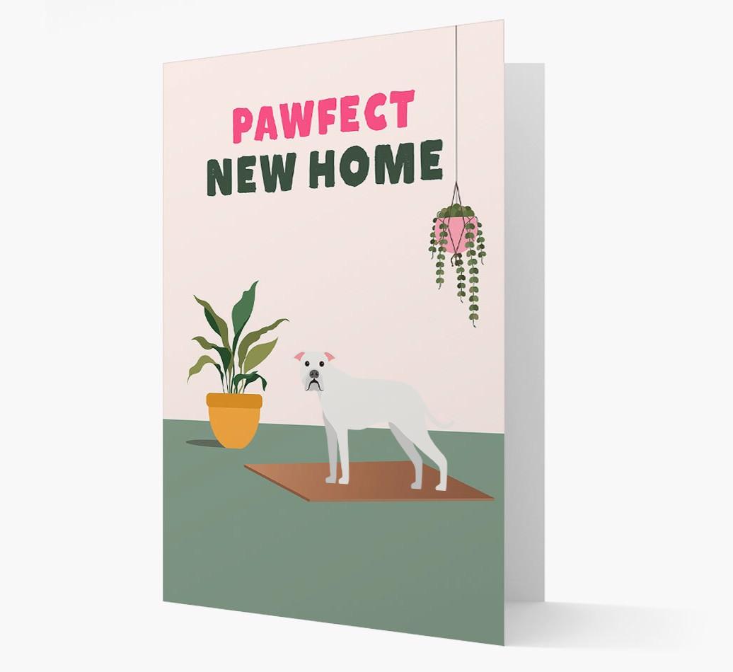 'Pawfect New Home' - Personalized {breedFullName} Card