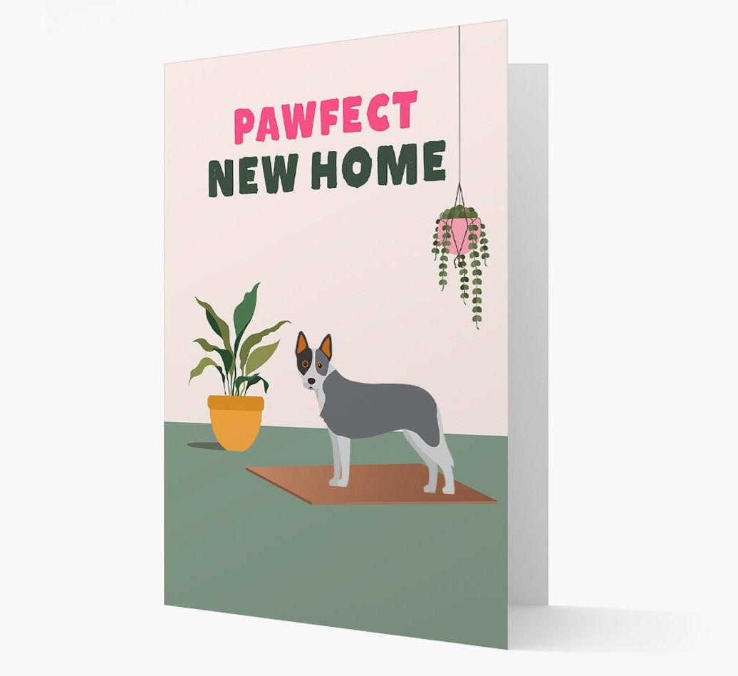 'Pawfect New Home' - Personalized {breedFullName} Card