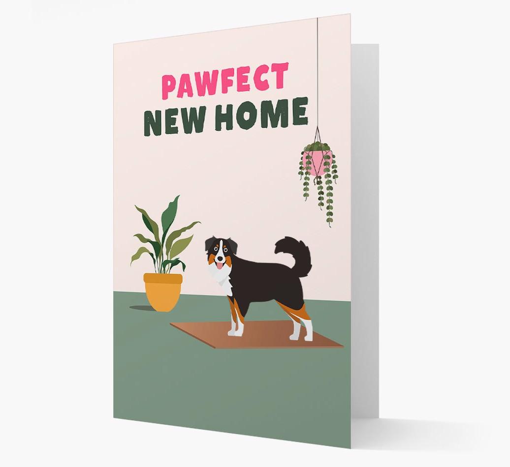 'Pawfect New Home' - Personalized {breedFullName} Card