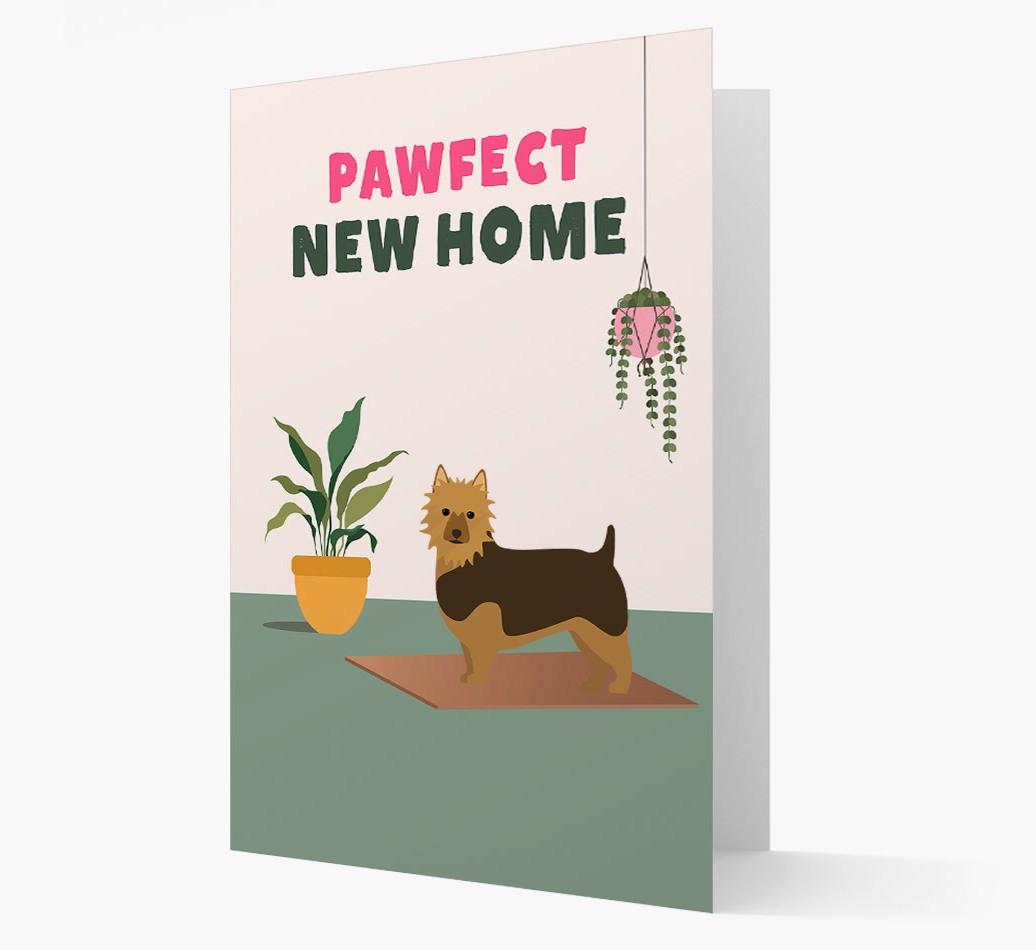 'Pawfect New Home' - Personalized {breedFullName} Card