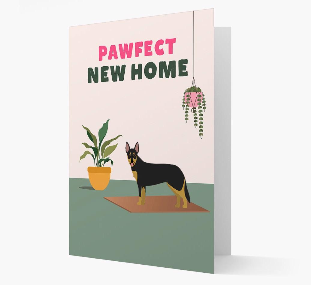 'Pawfect New Home' - Personalized {breedFullName} Card