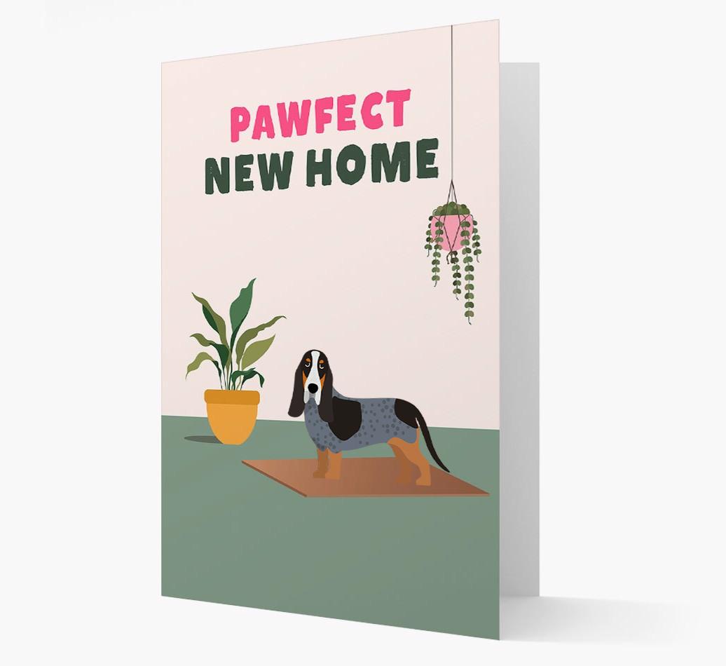 'Pawfect New Home' - Personalized {breedFullName} Card