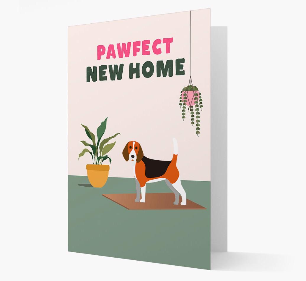 'Pawfect New Home' - Personalized {breedFullName} Card