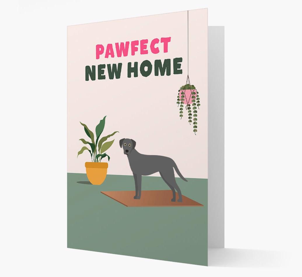 'Pawfect New Home' - Personalized {breedFullName} Card