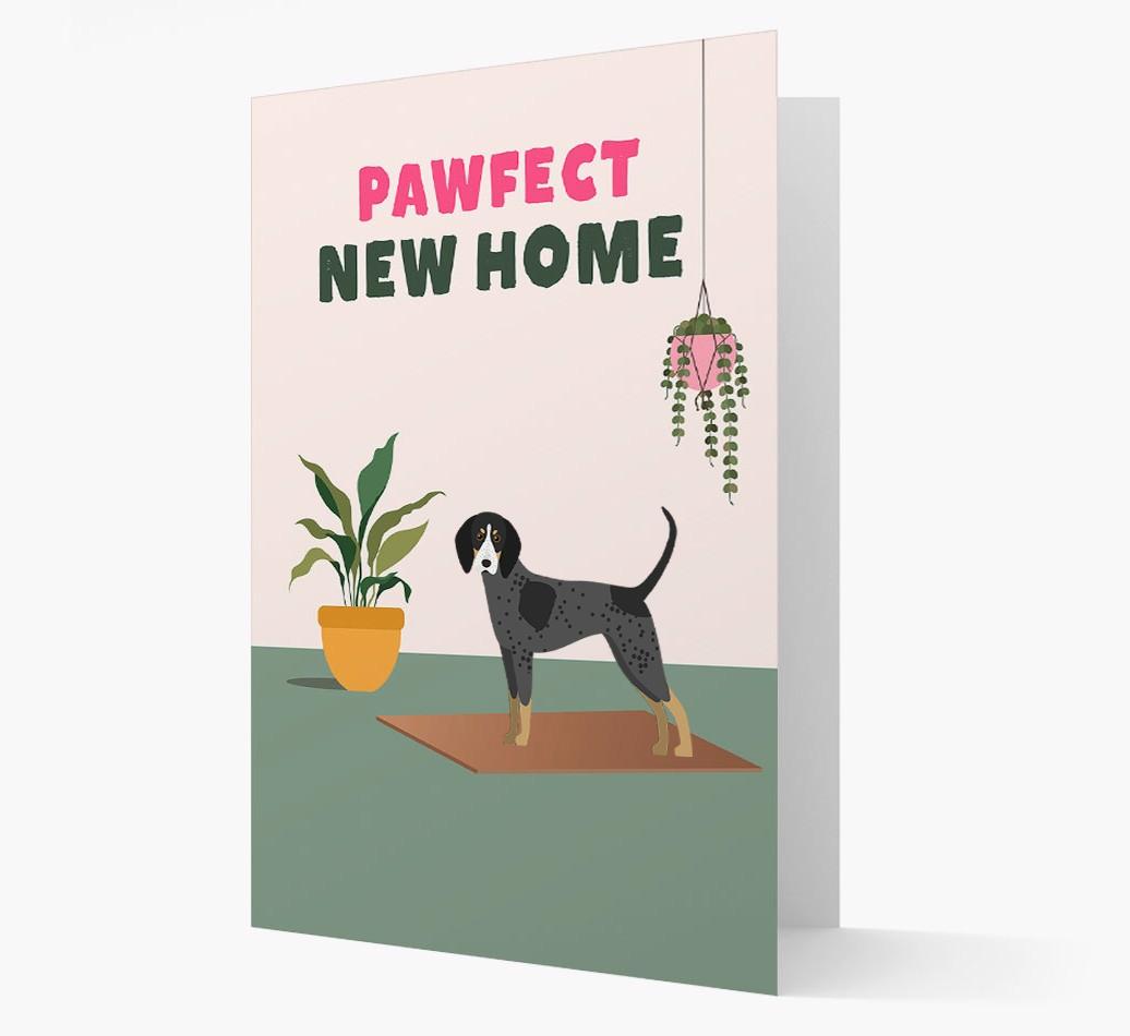 'Pawfect New Home' - Personalized {breedFullName} Card