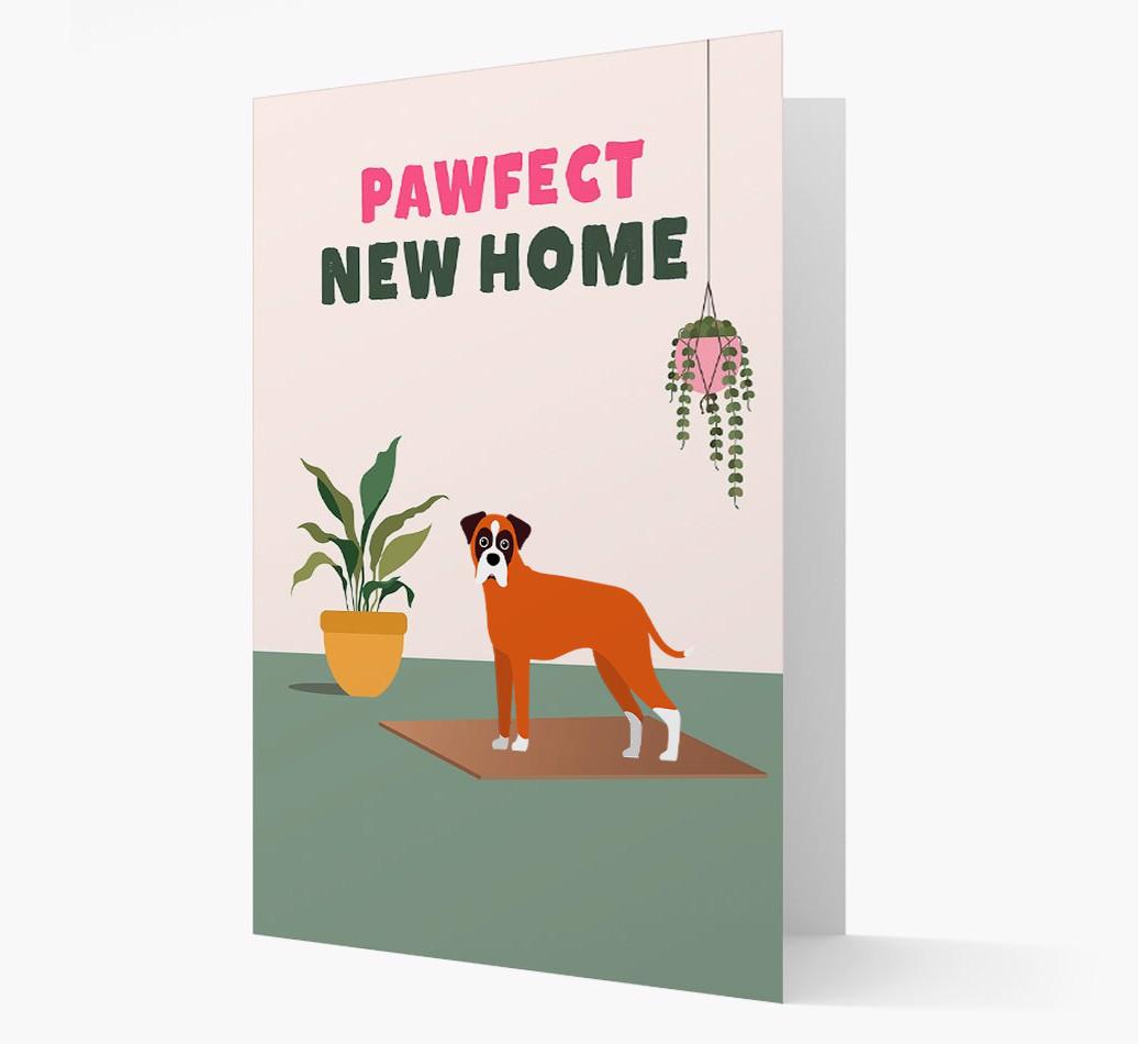 'Pawfect New Home' - Personalized {breedFullName} Card