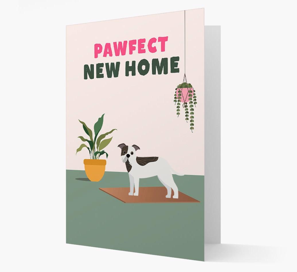 'Pawfect New Home' - Personalized {breedFullName} Card