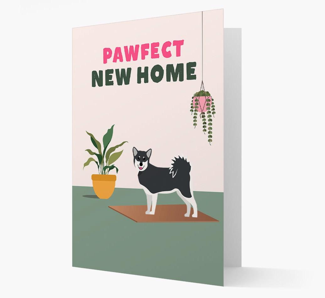 'Pawfect New Home' - Personalized {breedFullName} Card
