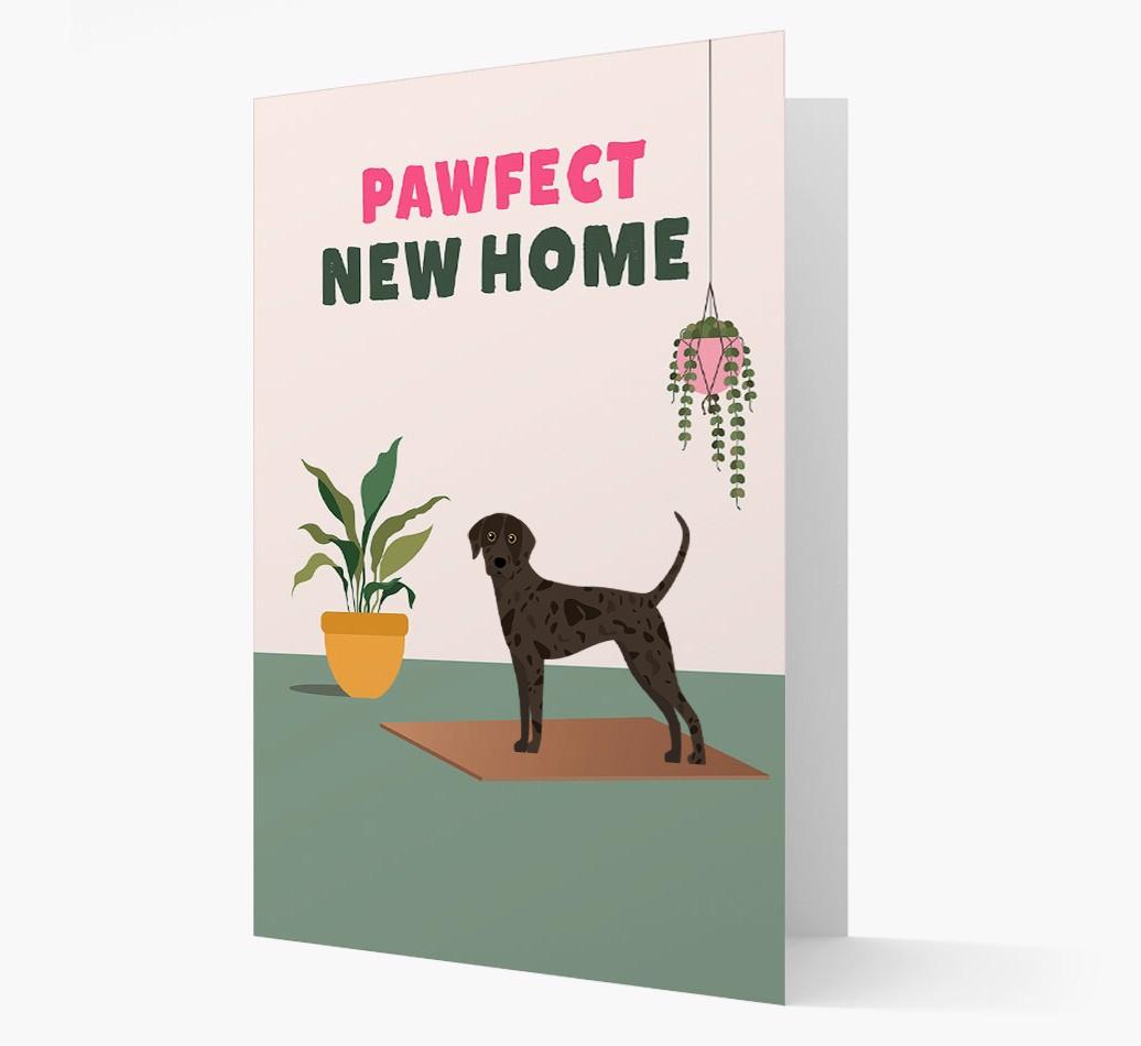 'Pawfect New Home' - Personalized {breedFullName} Card