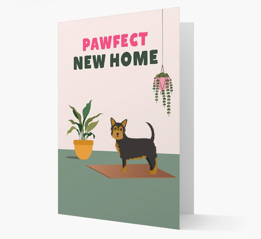 'Pawfect New Home' - Personalized {breedFullName} Card