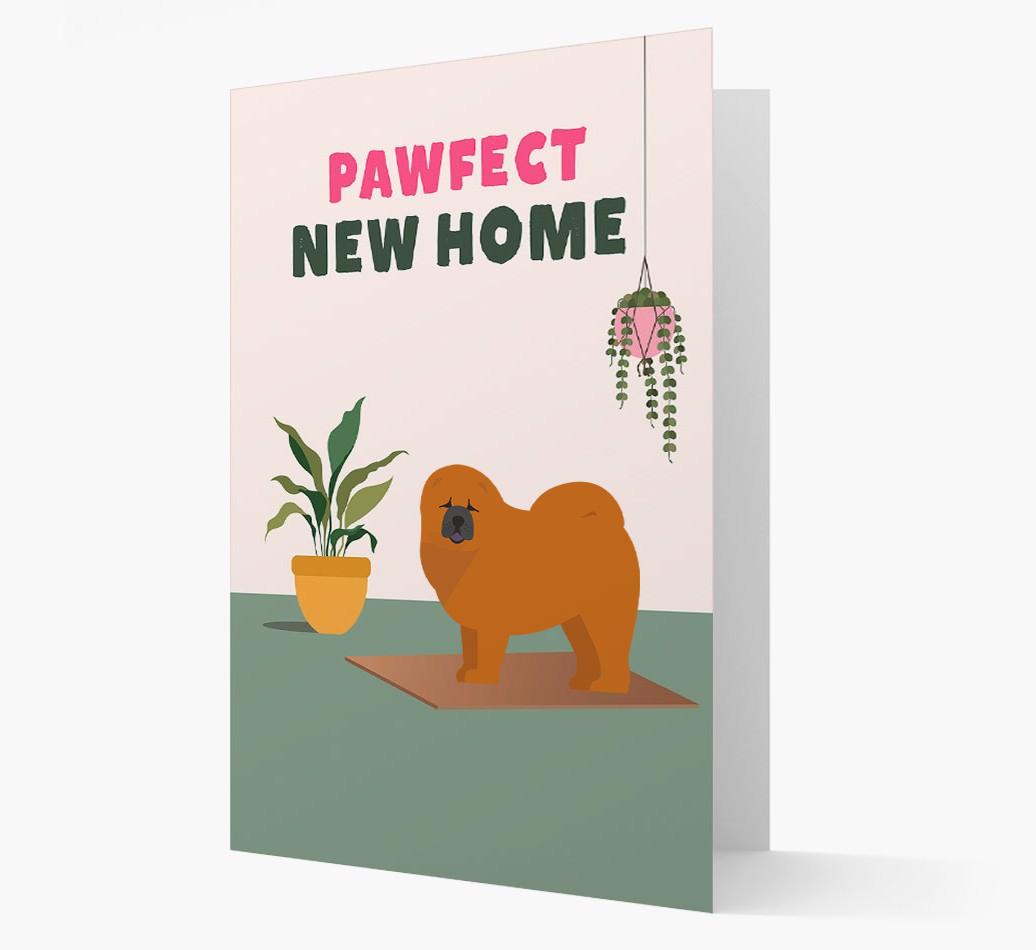 'Pawfect New Home' - Personalized {breedFullName} Card