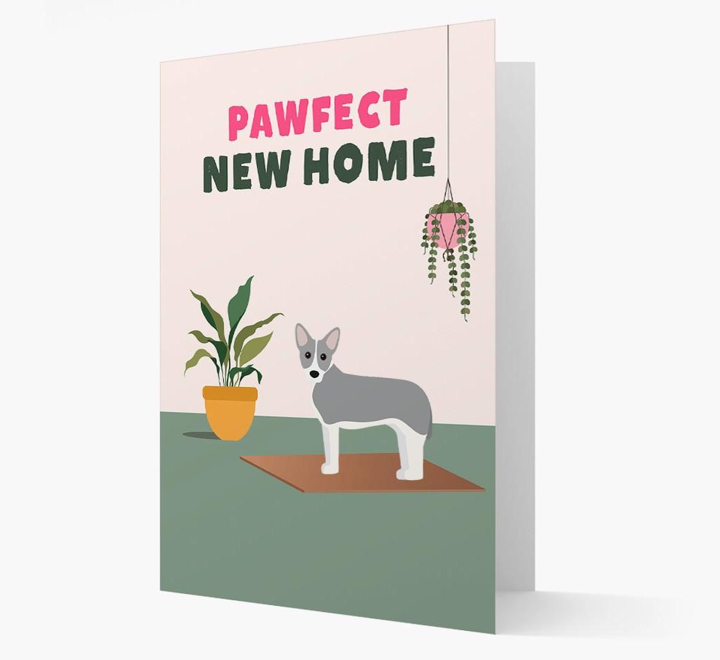 'Pawfect New Home' - Personalized {breedFullName} Card