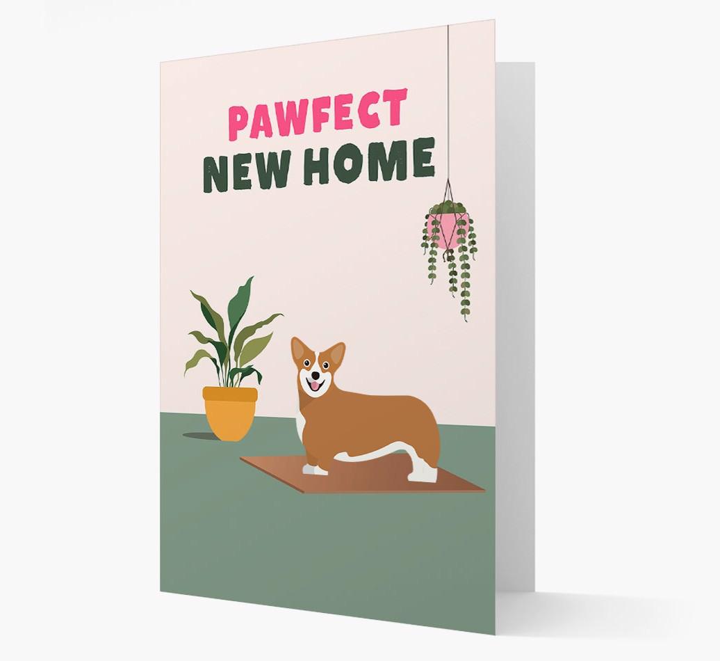 'Pawfect New Home' - Personalized {breedFullName} Card