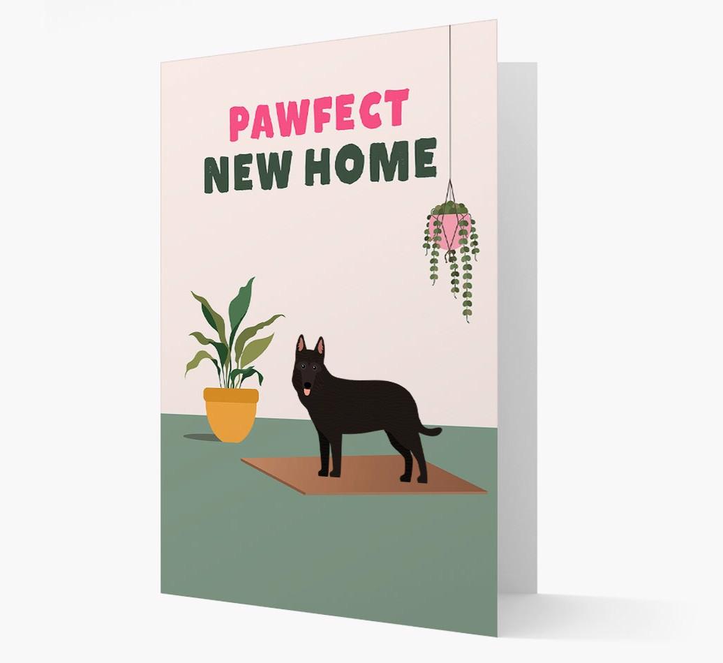 'Pawfect New Home' - Personalized {breedFullName} Card