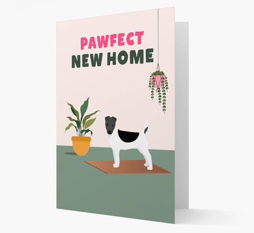 'Pawfect New Home' - Personalized {breedFullName} Card