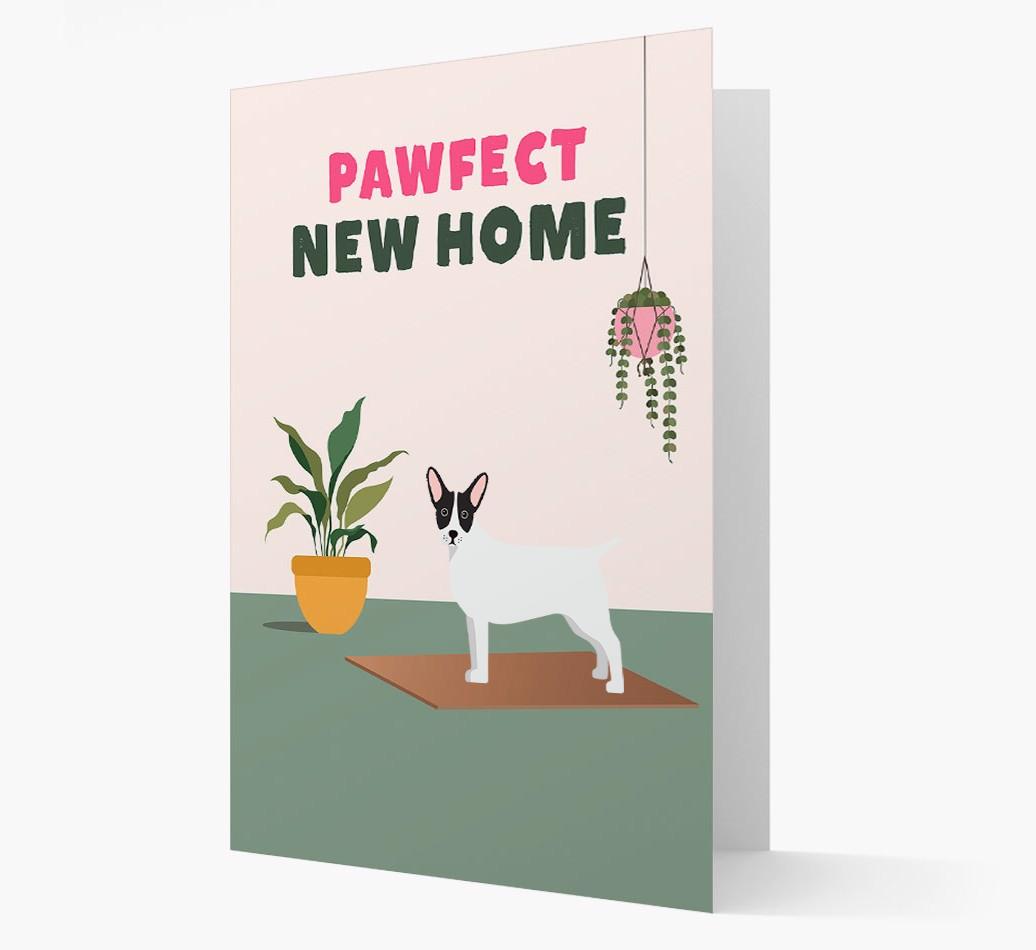 'Pawfect New Home' - Personalized {breedFullName} Card