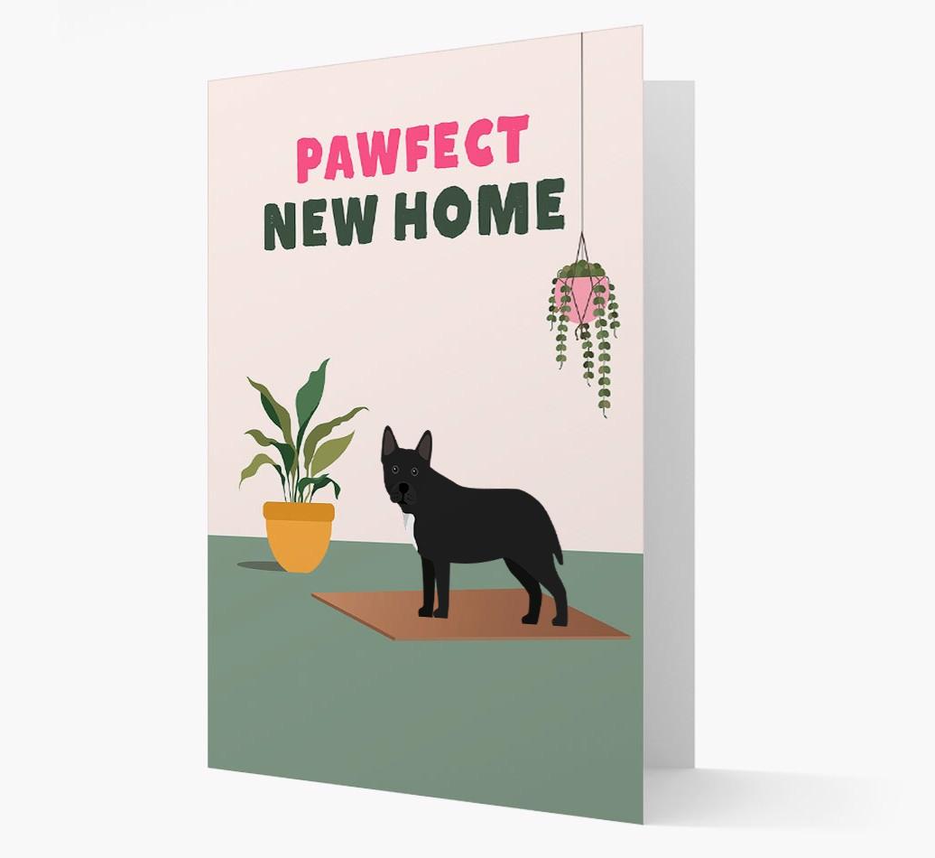 'Pawfect New Home' - Personalized {breedFullName} Card