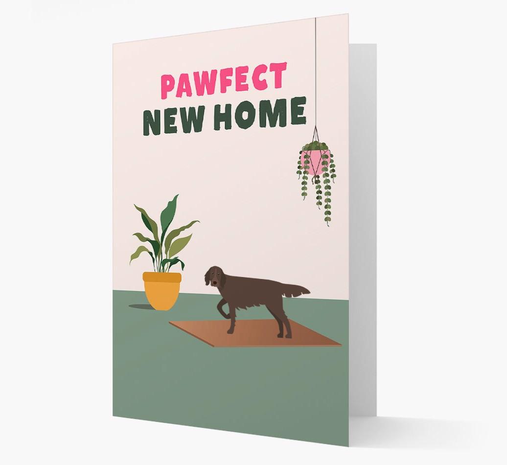'Pawfect New Home' - Personalized {breedFullName} Card