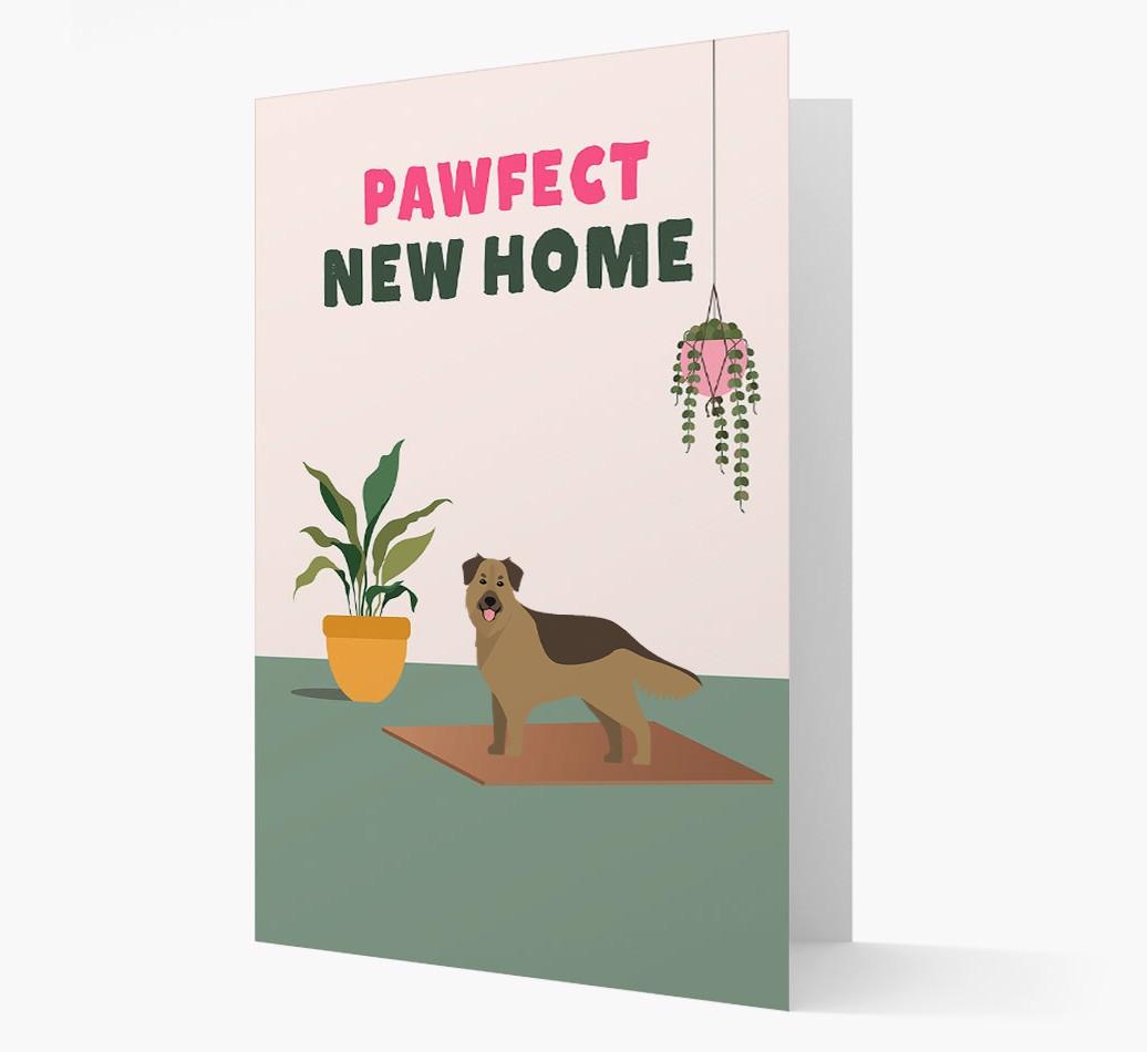 'Pawfect New Home' - Personalized {breedFullName} Card