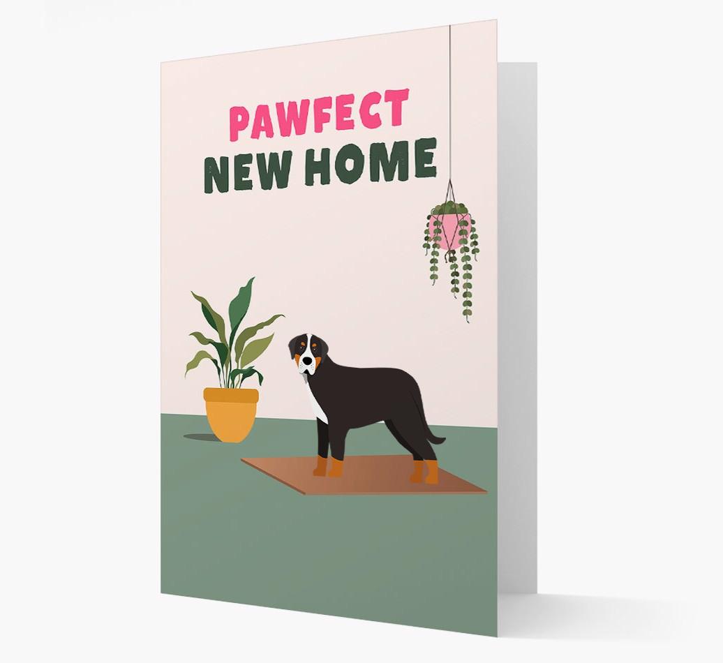 'Pawfect New Home' - Personalized {breedFullName} Card