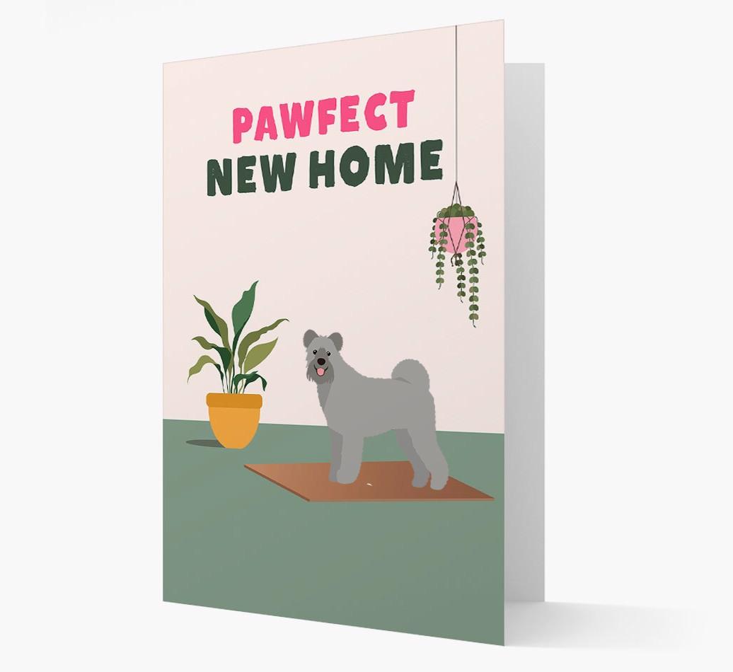 'Pawfect New Home' - Personalized {breedFullName} Card