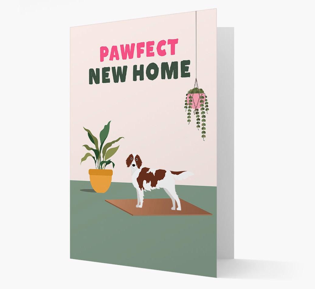 'Pawfect New Home' - Personalized {breedFullName} Card