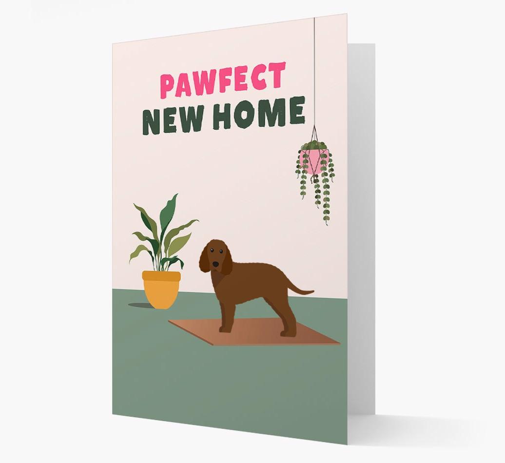 'Pawfect New Home' - Personalized {breedFullName} Card