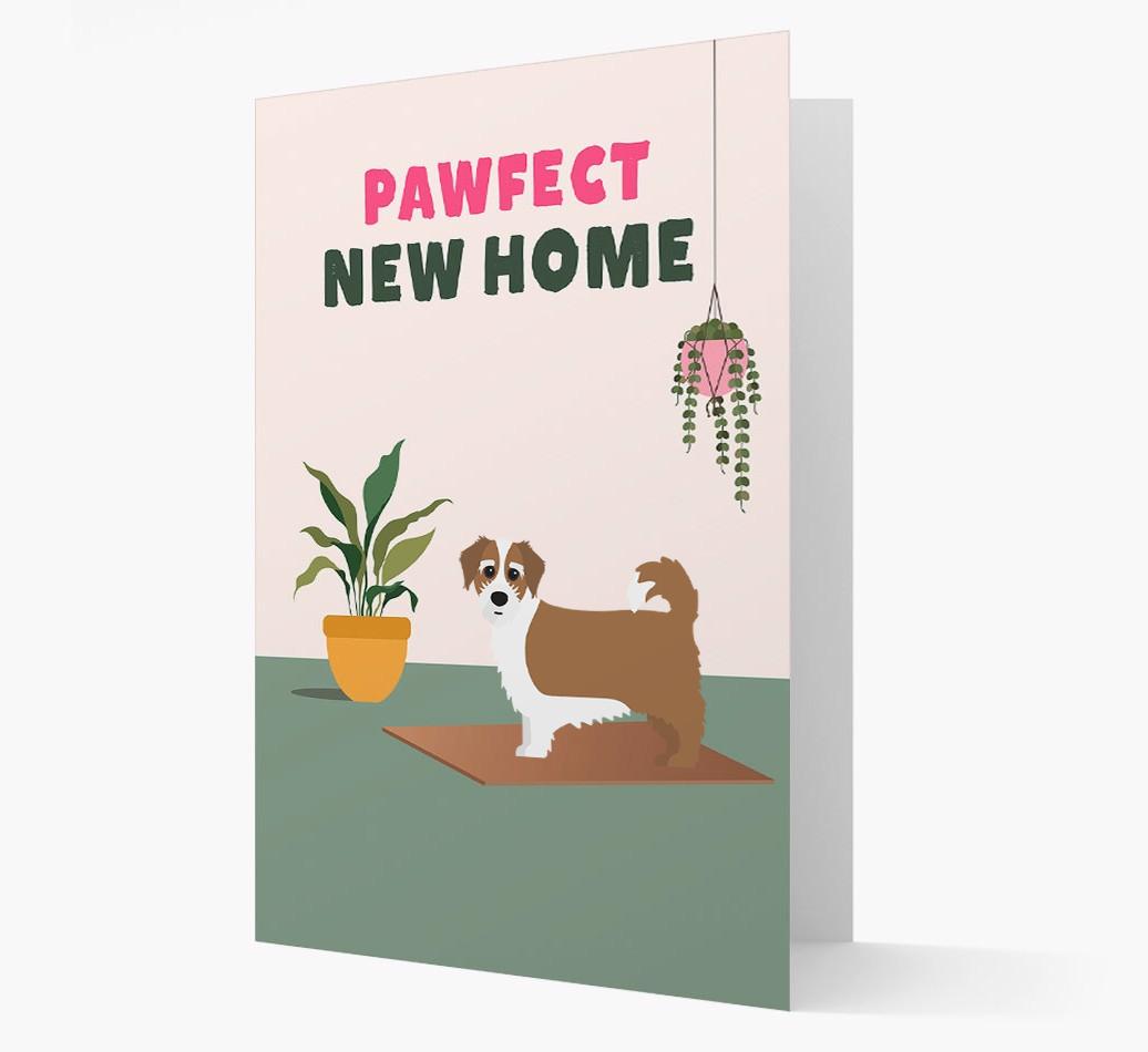 'Pawfect New Home' - Personalized {breedFullName} Card