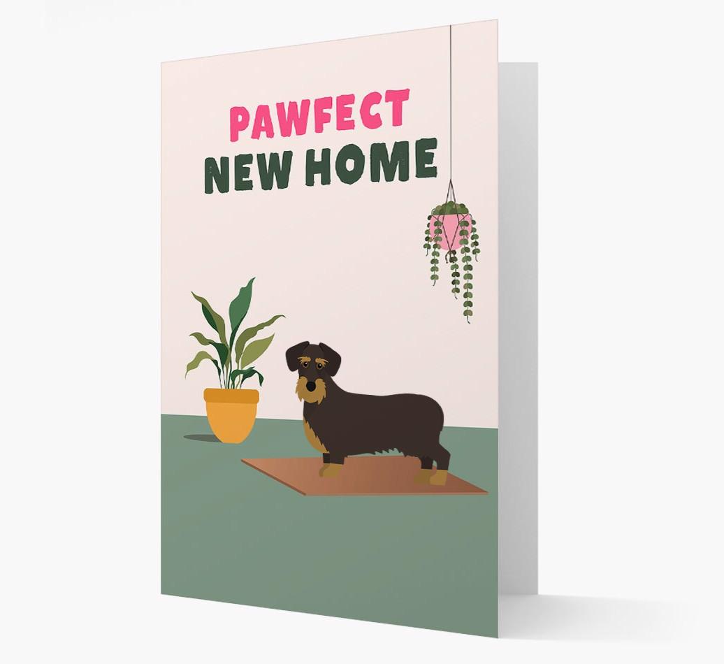 'Pawfect New Home' - Personalized {breedFullName} Card