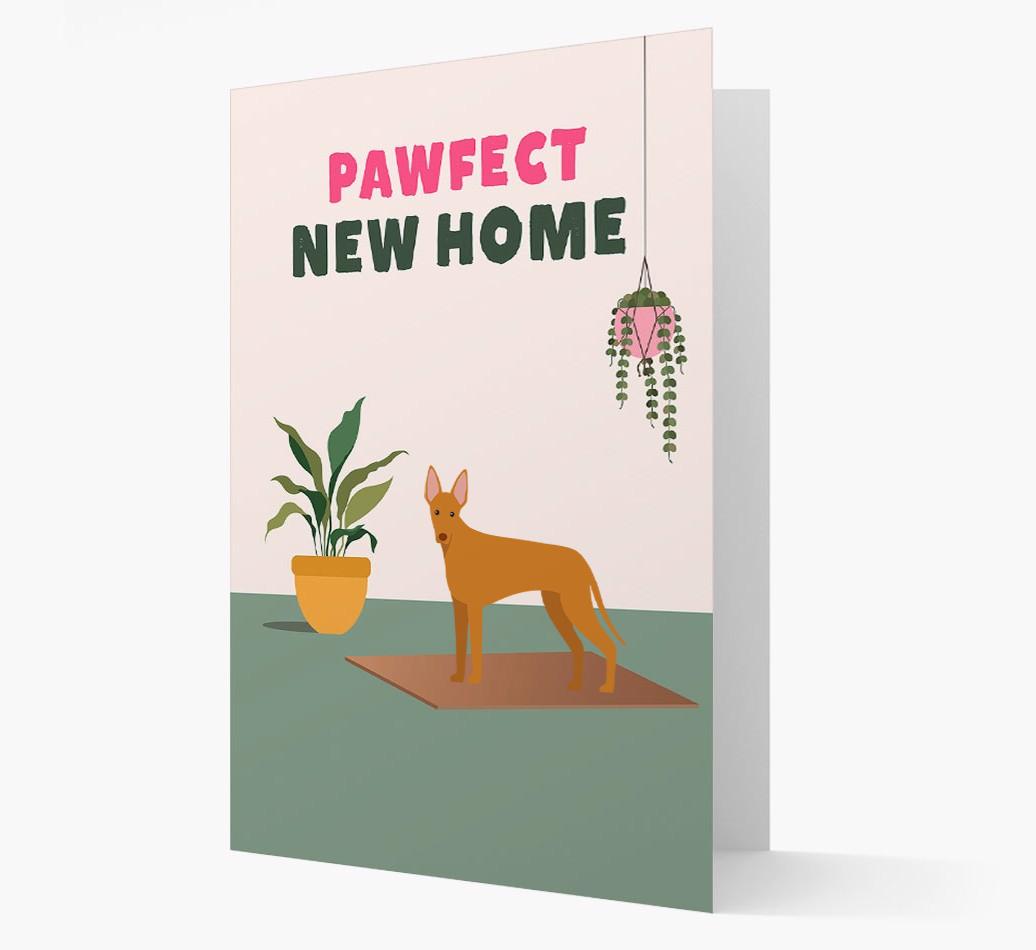 'Pawfect New Home' - Personalised {breedFullName} Card