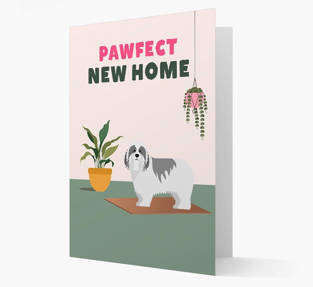 'Pawfect New Home' - Personalized {breedFullName} Card