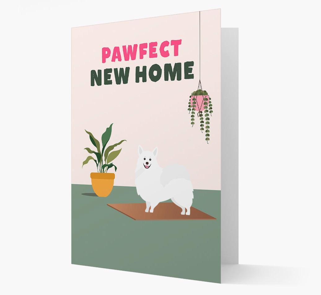 'Pawfect New Home' - Personalized {breedFullName} Card