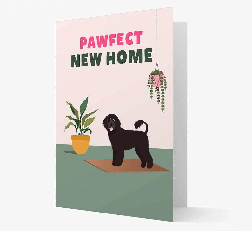 'Pawfect New Home' - Personalized {breedFullName} Card