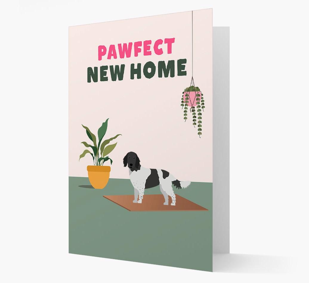 'Pawfect New Home' - Personalized {breedFullName} Card
