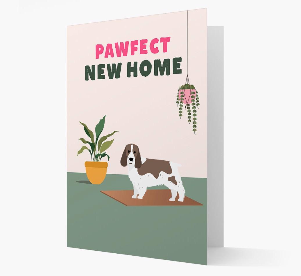 'Pawfect New Home' - Personalized {breedFullName} Card