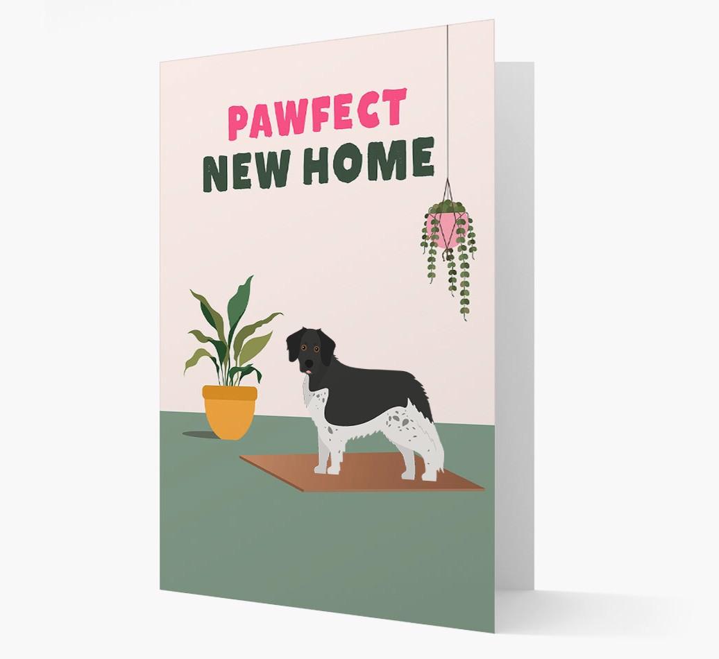 'Pawfect New Home' - Personalized {breedFullName} Card
