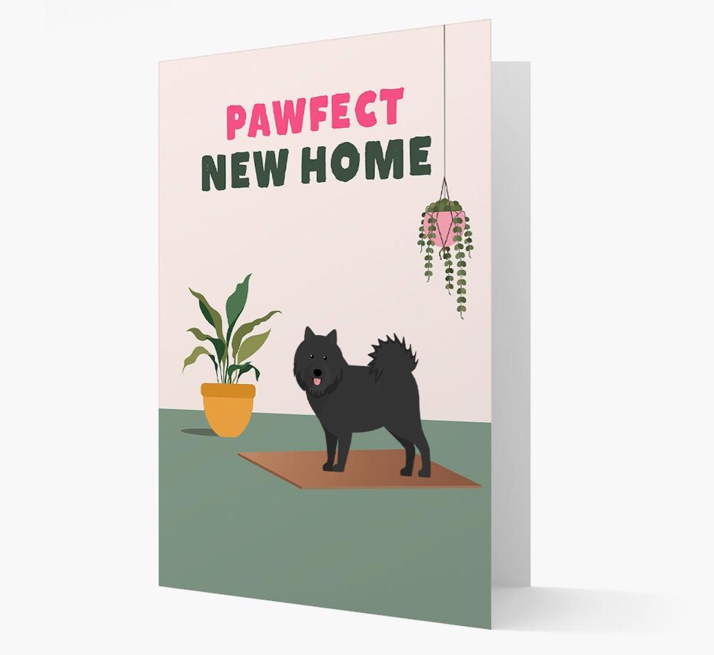 'Pawfect New Home' - Personalized {breedFullName} Card