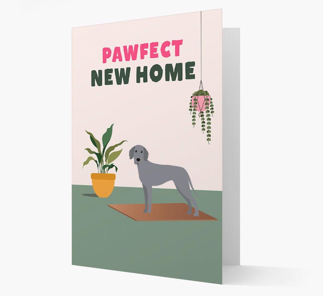 'Pawfect New Home' - Personalized {breedFullName} Card