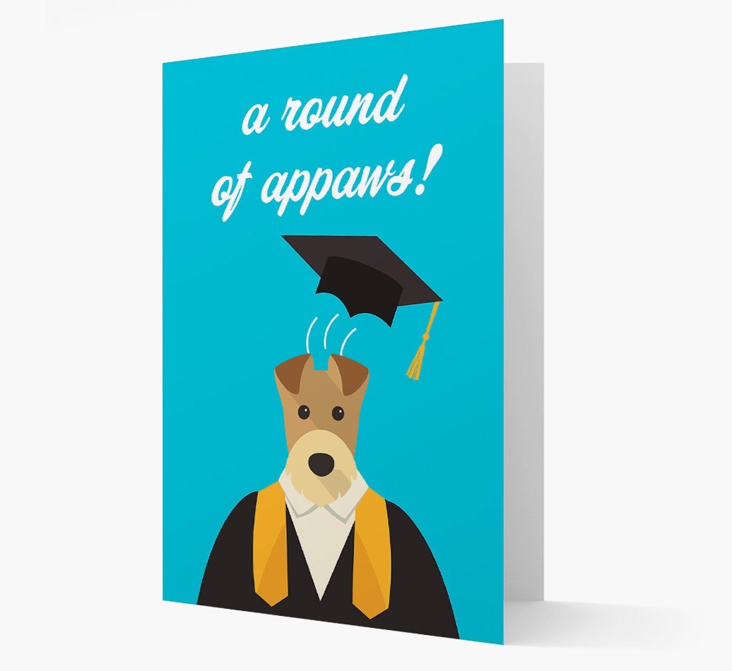 'A Round of Appaws!' - Personalised {breedFullName} Card
